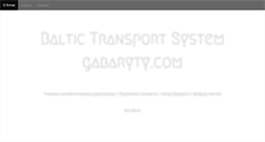 Desktop Screenshot of gabaryty.com